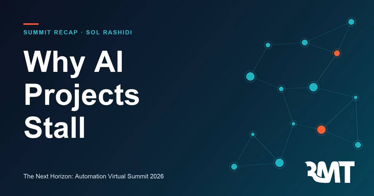 Why AI projects fail: Sol Rashidi's keynote on the human advantage at the Automation Virtual Summit 2026